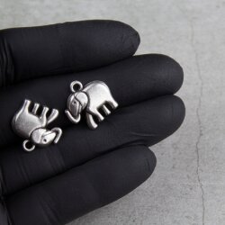 10 Elephant Pendants