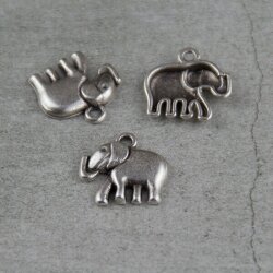 10 Elephant Pendants