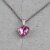 necklace setting for 13x12 mm Heart Swarovski Crystals
