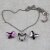 necklace setting for 18 mm Butterfly Swarovski Crystals