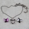 necklace setting for 18 mm Butterfly Swarovski Crystals