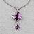 necklace setting for 8 mm Butterfly Swarovski Crystals