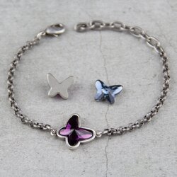 Armband Fassung für 12 mm Butterfly Schmetterling...