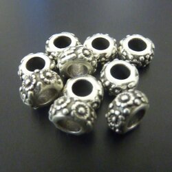 10 Flower Beads