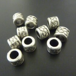 10 metal Beads