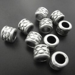 10 metal Beads