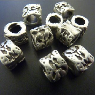 10 metal Beads