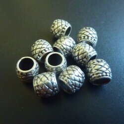 10 Metal Beads