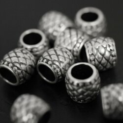 10 Metal Beads