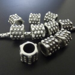 10 metal Beads