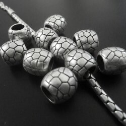 10 metal Beads