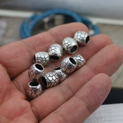 10 metal Beads