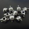 10 Cat head Beads w. Loop