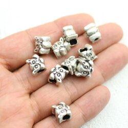 10 Cat head Beads