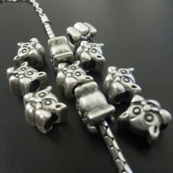 10 Cat head Beads