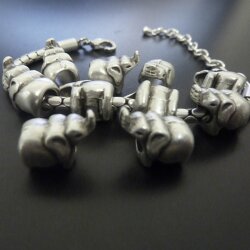 10 Elephant Beads