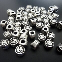10 metal Beads