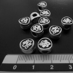 10 metal Beads