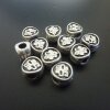 10 metal Beads