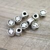 10 metal Beads