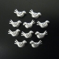 10 Dove Beads