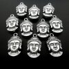 10 Buddha head Pendants