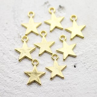 20 Star Pendants, Gold