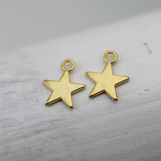 20 Sterne Anhnger, Gold