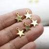 20 Star Pendants, Gold