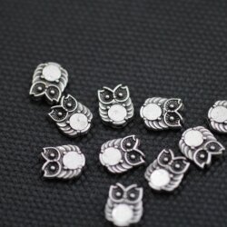 20 Owl Beads