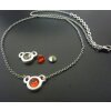 necklace setting for 6 mm Chatons Swarovski Crystals