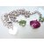 necklace setting for 8 mm Chatons Swarovski Crystals and 1122, 12 mm