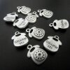 10 Charm it telephone Pendants