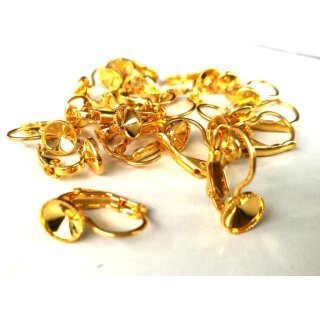 Ohrring Fassung fr Swarovski Stein 1122, ss29 (6 mm)