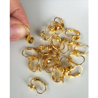 Ohrring Fassung fr Swarovski Stein 1122, ss29 (6 mm)