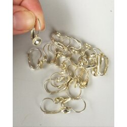 Earring setting for Swarovski Crystals 1122, ss29 (6 mm)