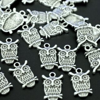 10 Owl Pendants