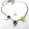 necklace setting for 4, 6 and 8 mm Chatonsi Swarovski Crystals