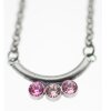 necklace setting for 4 mm Chatons Swarovski Crystals