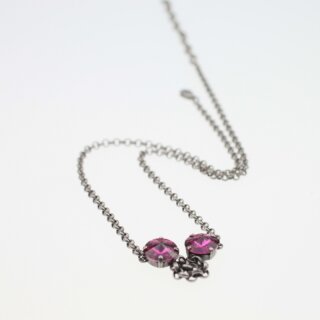 Ketten Fassung fr 12 mm Rivoli Swarovski Stein