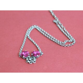 Ketten Fassung fr 12 mm Rivoli Swarovski Stein