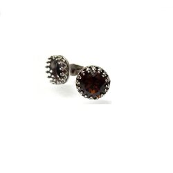 Stud Earring  setting für 8 mm Chatons, Rivoli Swarovski Crystals