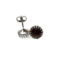 Stud Earring  setting für 8 mm Chatons, Rivoli Swarovski Crystals