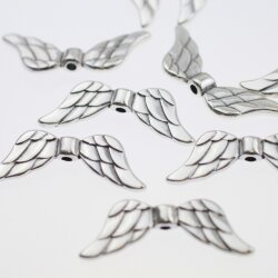 5 Wings Pendants, antique silver