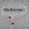 necklace setting for 8 and 12 mm Chatons, Rivoli Swarovski Crystals