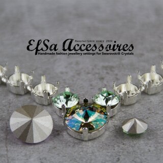 Ketten Fassung fr 8 mm und 14 mm Chatons, Rivoli Swarovski Steine