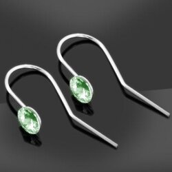 Earhook 925 Silver for Swarovski No. 1122, ss24 (5 mm)