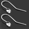 Earhook 925 Silver for Swarovski No. 1122, ss24 (5 mm)