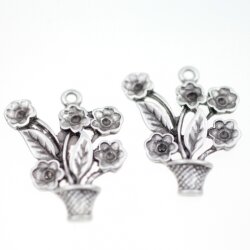 10 Flower Pendants