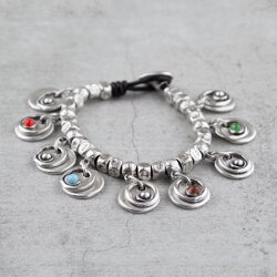 20 round Plain charms